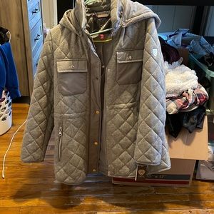 Insulated long coat